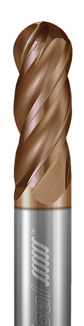 1/4” 4-Flute Carbide End Mill – CGS 140-2500E Uncoated, 30° Helix, Open Box (Seconds)