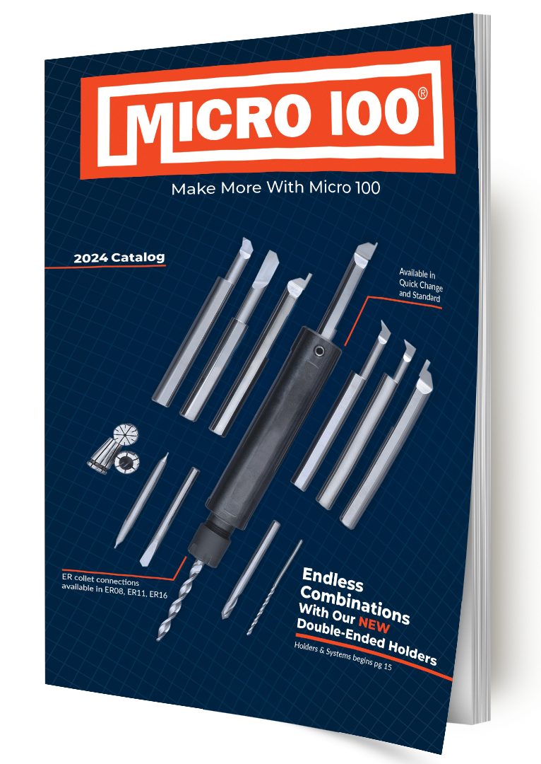 Micro 100 ITL-2901000 Threading Tool - UN - Left Hand, 8-40 TPI, 8-40  Thread Size, 5/16 Min Bore Dia, 1 Max Bore Depth, 070 Proj, 5/16 Shank  Dia