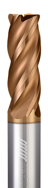 4 Flute - Corner Radius - Metric - Variable Pitch