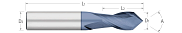 Drill / End Mills-2 Flute