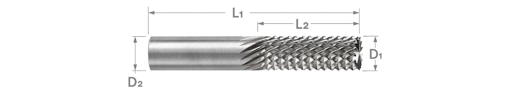 Composite Routers-With End Cut