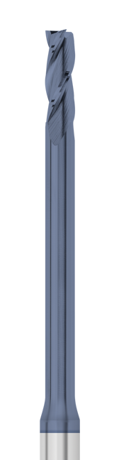 3 Flute-Square-30° Helix-Long Reach, Regular Flute