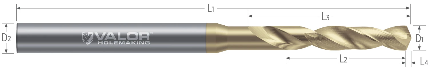 High Performance Drills-Aluminum & Aluminum Alloys