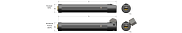Quick Change-Holders & Parts-Tool Holders-Straight Holder-Long Length