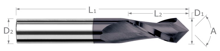 Drill/End Mills - Drill Style - 2 Flute