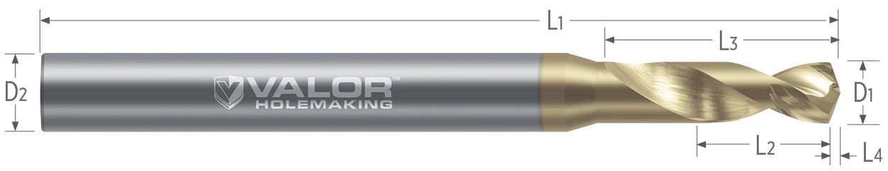 High Performance Drills-Aluminum & Aluminum Alloys-Pilot Drills