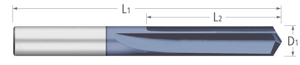 Drills-Carbide-Straight Flute-140° Split Point