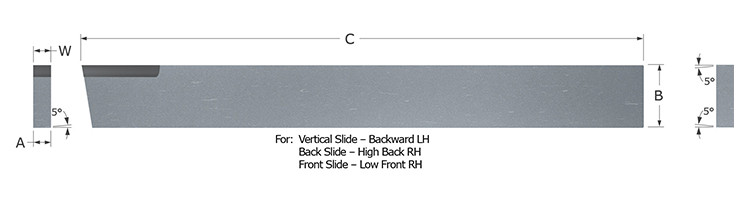 Brazed-Cut Off Tools-CR Style