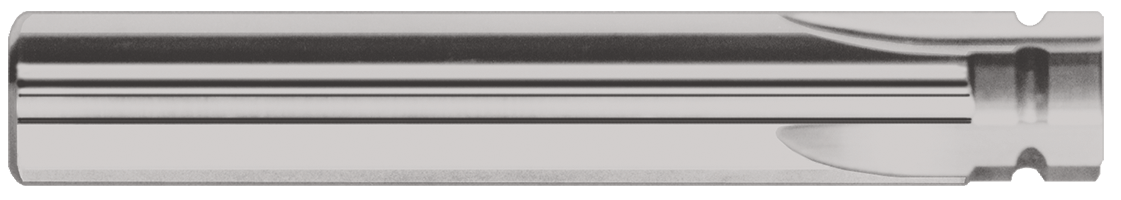 0.0156" (1/64) Radius x 0.5000" (1/2) Cutter DIA Carbide Concave Radius End Mill, 4 Flutes
