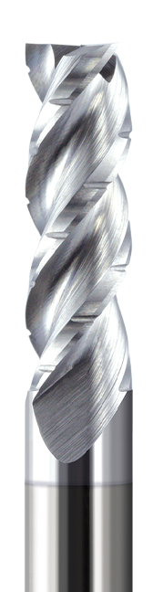 铝合金的可变螺旋末端磨机 - 芯片破坏者 - 正方形