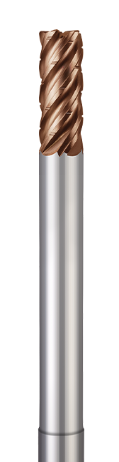 5 Flute - Corner Radius - Variable Pitch - Chipbreaker - Reduced Neck