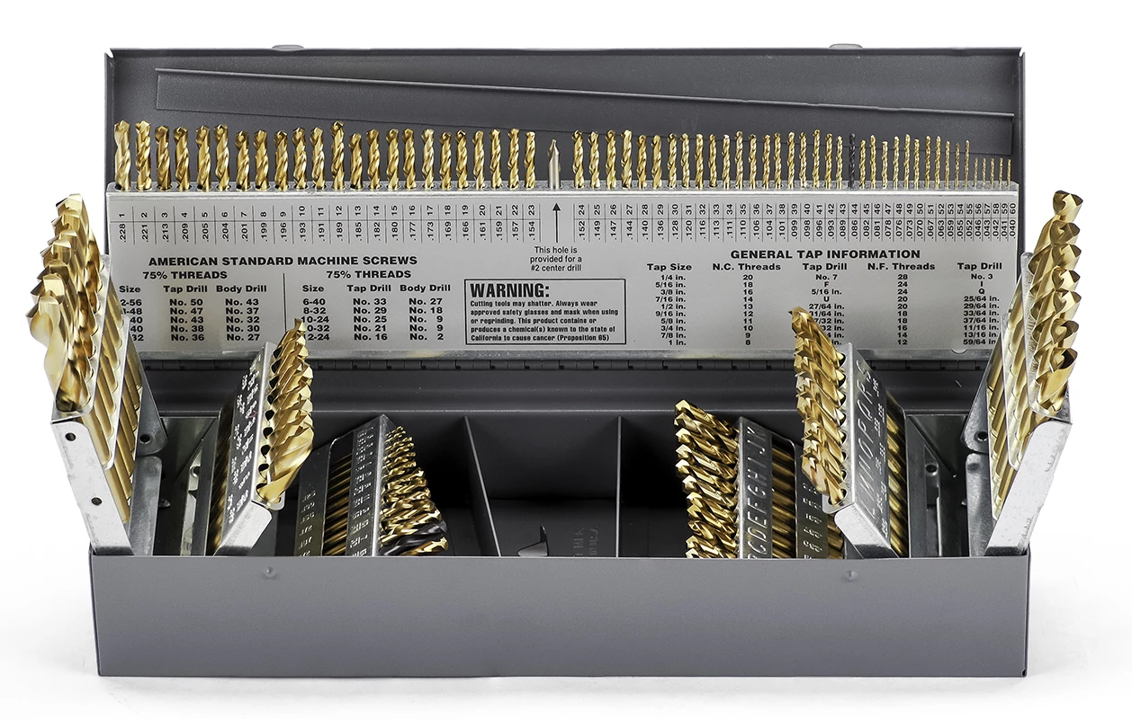 Drill Sets-Cobalt-Screw Machine Drill Set