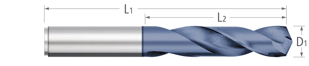 Drills-Cobalt-Stub Length-135° Split Point