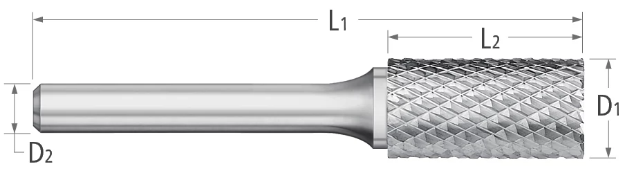 Burs-Cylindrical End Cut-SB