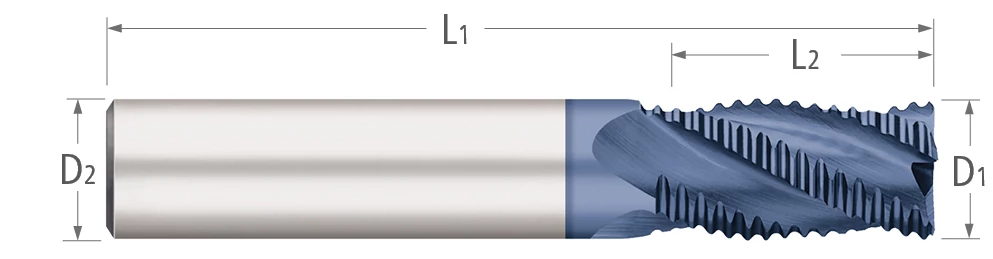 olid Tungten Carbide End Mill 4 - flute Unequal Helix Angle Carbide olid Tungten Carbide End Mill 4 - flute Unequal Helix Angle Carbide