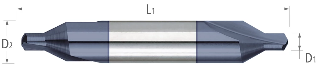 Combined Drill & Countersinks-High Speed Steel