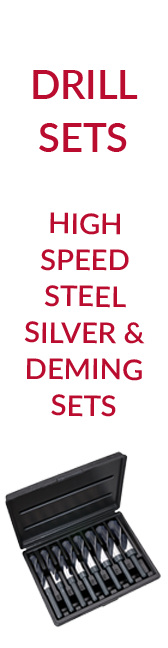Drill Sets-High Speed Steel-Silver & Deming Sets