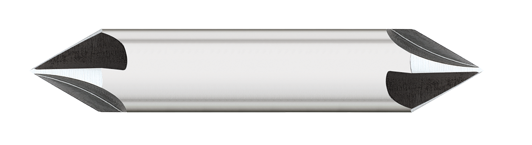 COUNTERSINKS - CARBIDE - 4 FLUTE - DOUBLE - ENDED Drilling