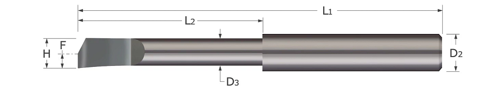Standard-Boring Tools-Helical Back Rake