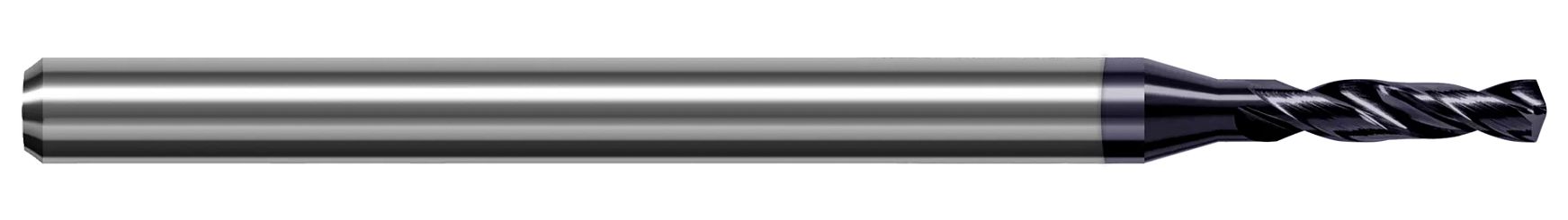 Miniature High Performance Drills-Prehardened Steels-Metric