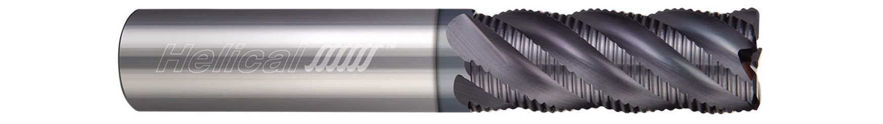 Multi-Flute, Corner Radius-Knuckle Rougher, Variable Pitch (Aplus)