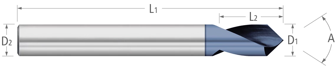 Spot Drills-Carbide