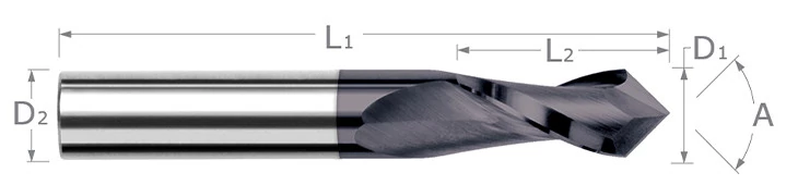 Drill/End Mills - Mill Style - 2 Flute