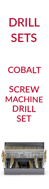 Drill Sets-Cobalt-Screw Machine Drill Set