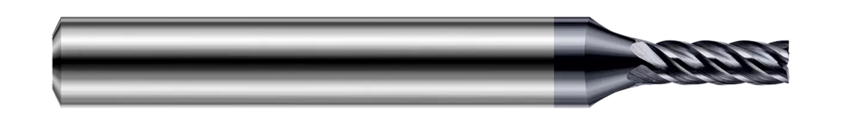End Mills for Hardened Steels - Square - For Steels Up to 55 Rc