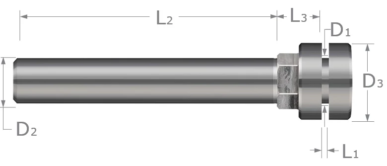 Saw Arbors-Straight Shank-Metric