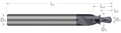 Combination Drill/Counterbore-For Socket Head Cap Screws