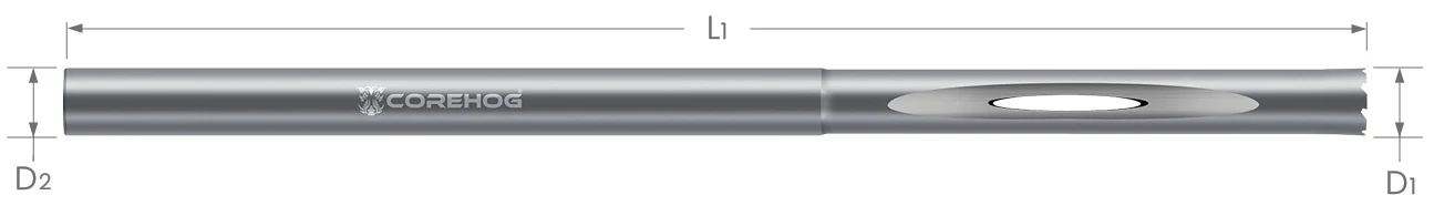 Wall Finishing Core Tools-Hollow Cutters-Integrated Shank