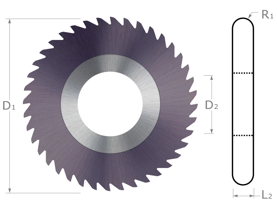 Slitting Saws-Full Radius