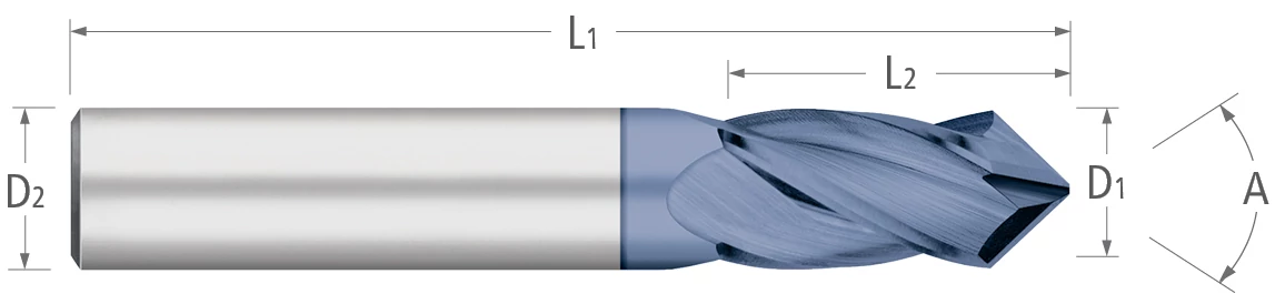 Drill / End Mills-4 Flute