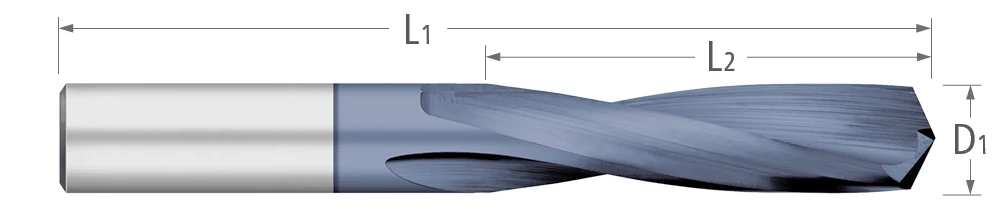 Drills-Carbide-Stub Length-135° Split Point