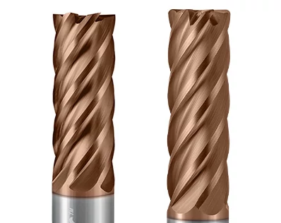 6 Flute End Mills for Titanium