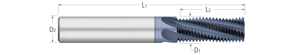 Thread Mills-Multi-Form-NPS Pipe Threads