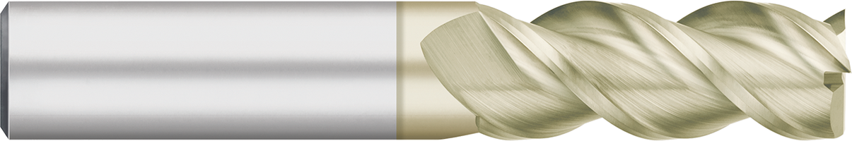 2 FLUTE - CORNER RADIUS - 30° HELIX - STUB & REGULAR FLUTE Micro Milling