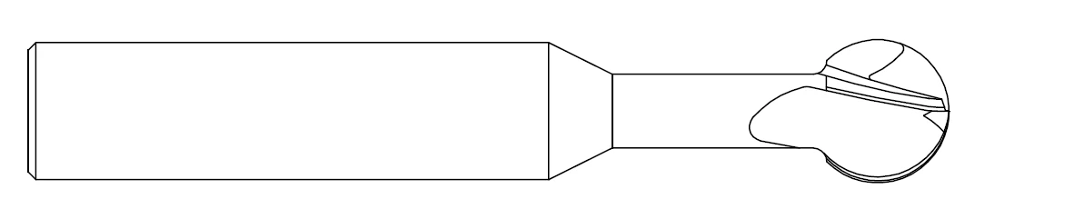 Undercutting End Mills