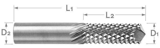 Composite Routers-Drill Point