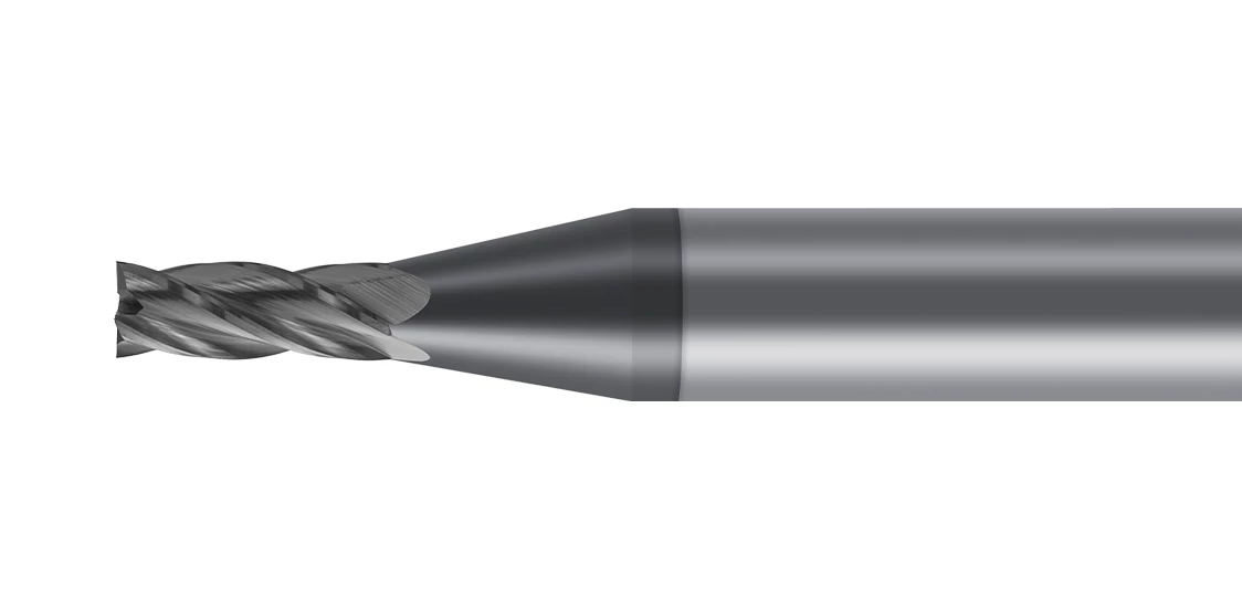 Miniature Diamond Coated End Mills