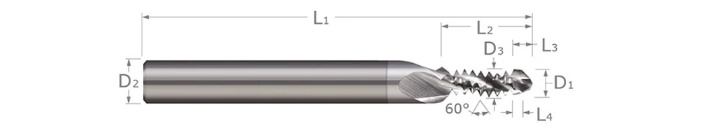 Combination Drill/Thread Mills – Multi-Function Tools