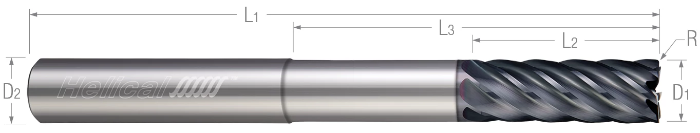 7 Flute-Corner Radius-Variable Pitch-Reduced Neck (Aplus)