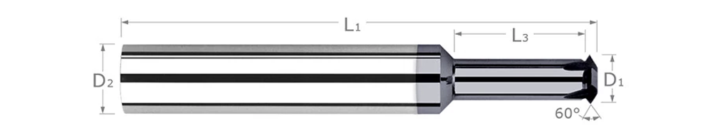 Thread Milling Cutters-Single Form-Metric
