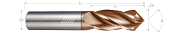 Combination Chamfer / End Mills-4 Flute-High Performance