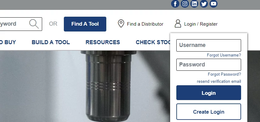 Harveytool - Login.png