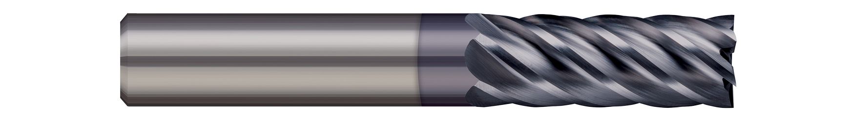 End Mills for Steels & High Temperature Alloys-Square-4 & 6 Flute 
