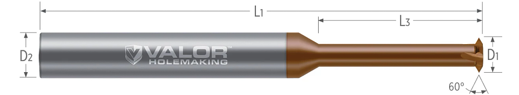 Thread Mills-Single Form-Metric Threads