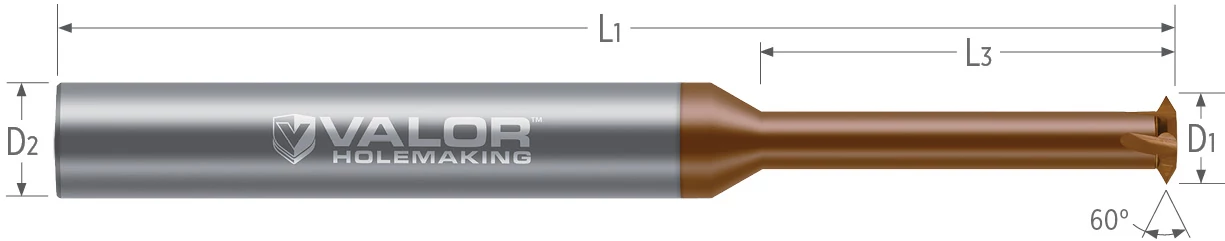 Thread Mills-Single Form-Metric Threads