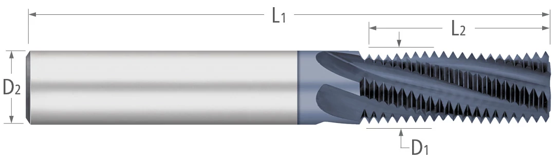 Thread Mills-Multi-Form-UN Threads